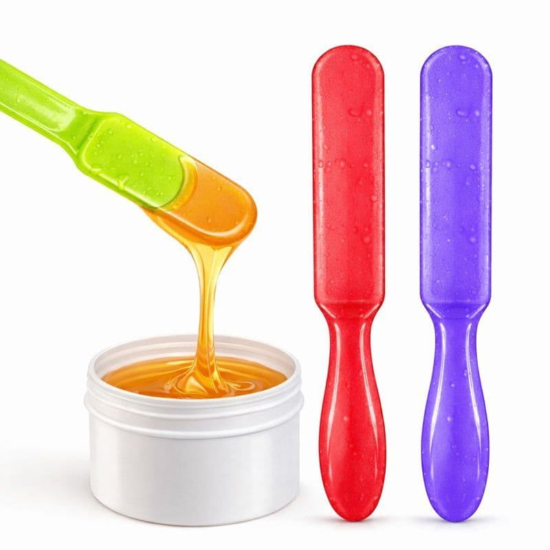 Espátulas Espatula Plastica Abaulada 2 Unidades Broto Beleza Manuseio: Cremes Hidratação