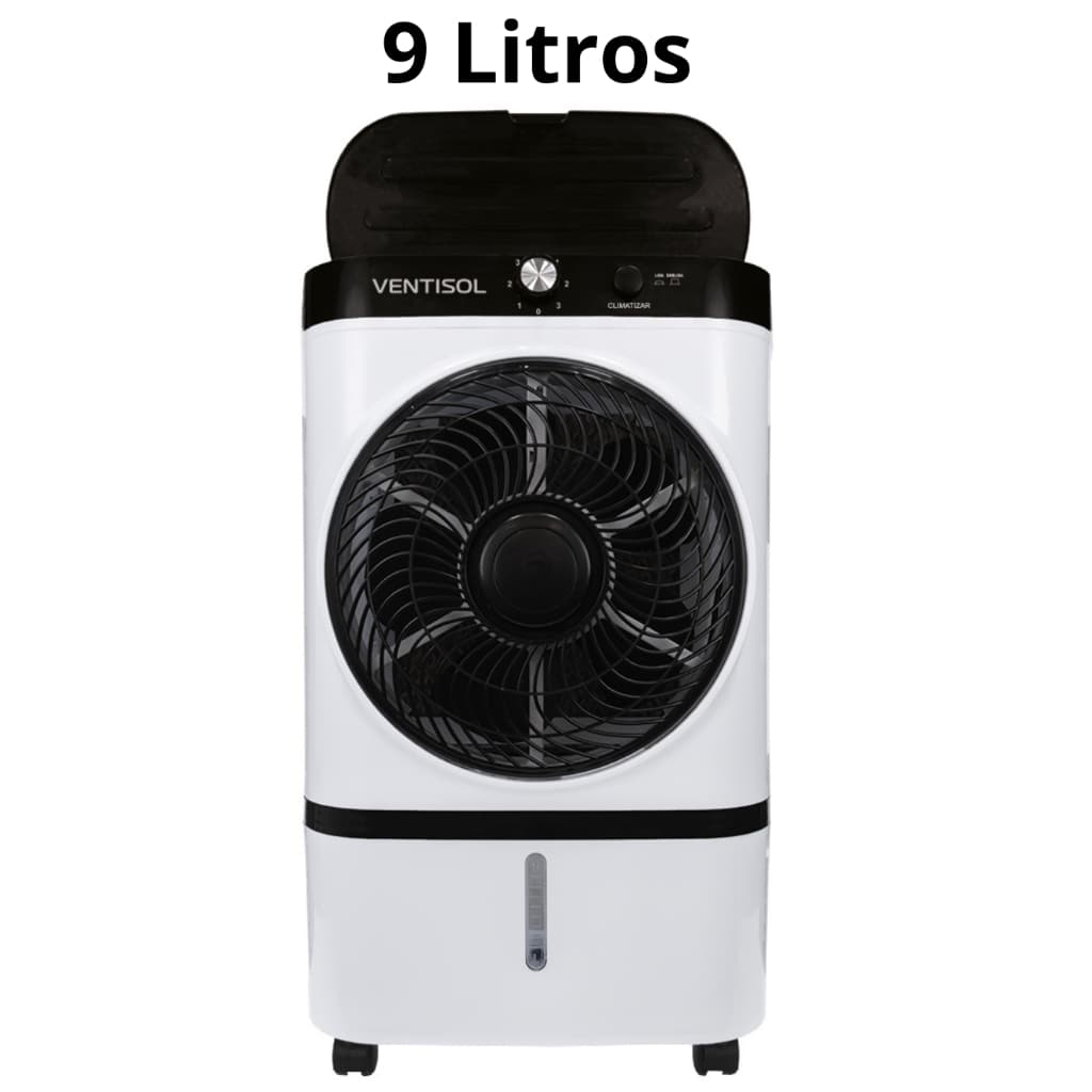 Climatizador Ventisol Cli0601 9 litros e 16 litros, Silencioso e portátil