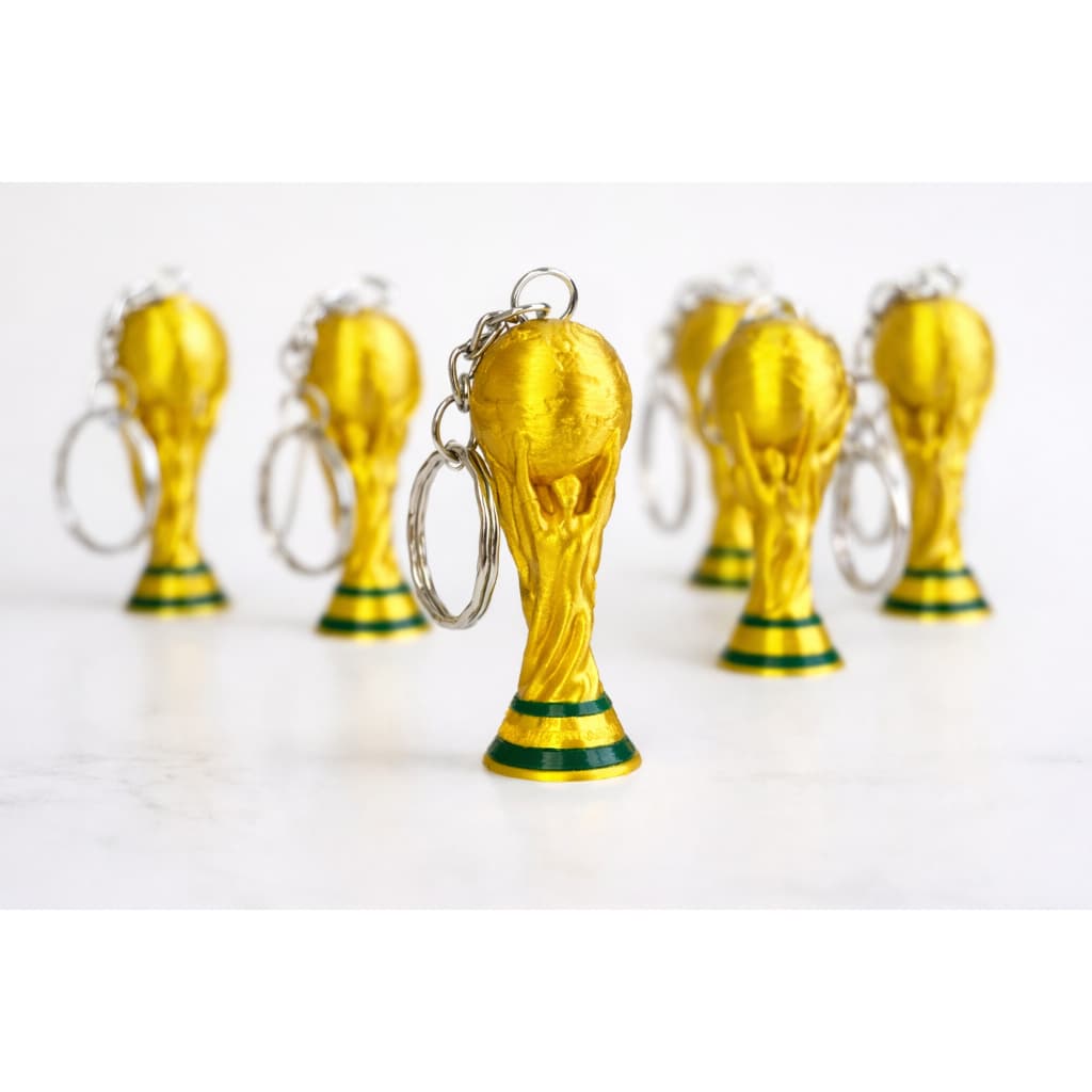 Kit Chaveiro Troféu Copa do Mundo | Lembrancinha | Atacado e Revenda | Volta as Aulas