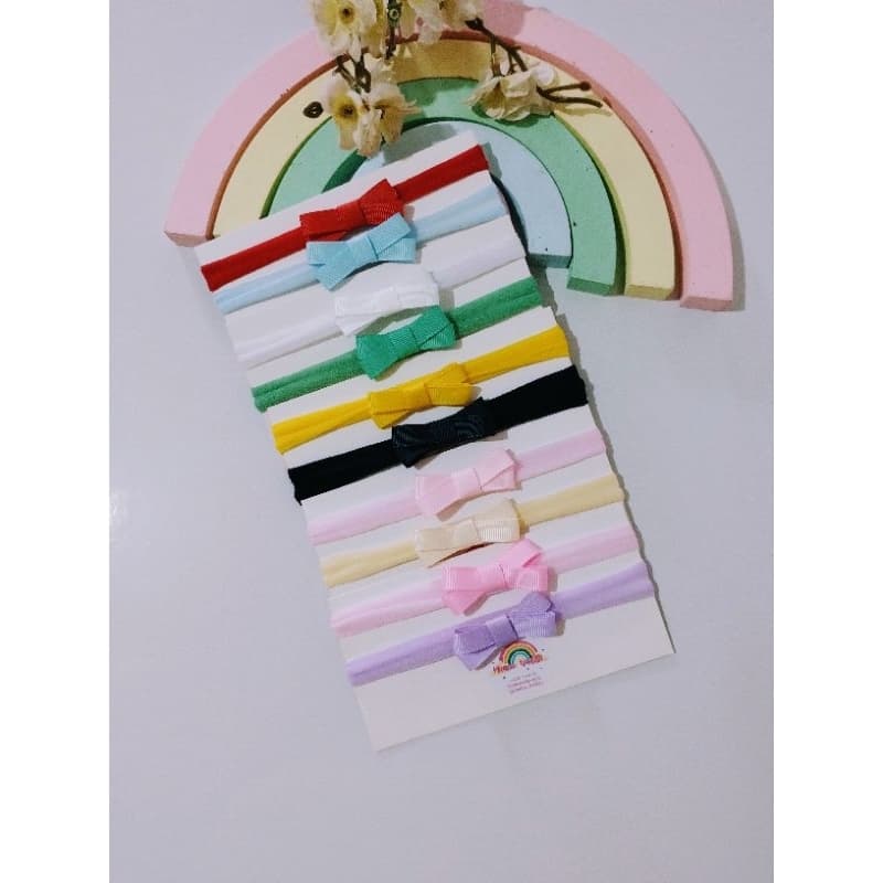 kit 10 tiaras, tiara de bebê, laço infantil.