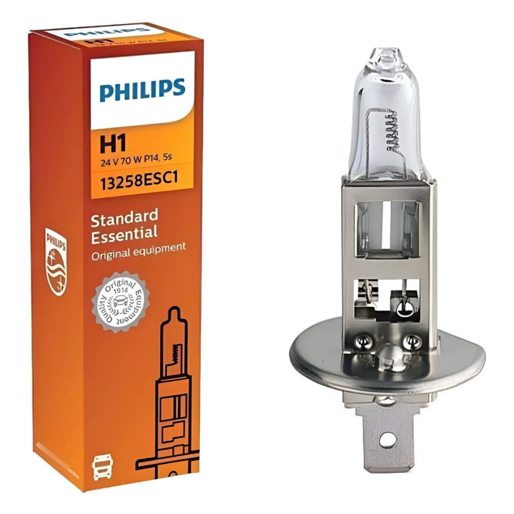 Lâmpadas H1 24v 70w Halógena Philips Caminhão E Ônibus !!