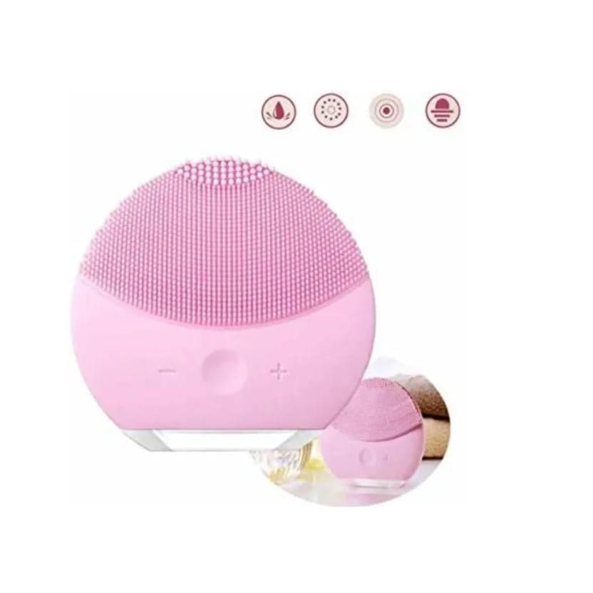 Esponja Elétrica Massagem Facial Limpeza Rosto