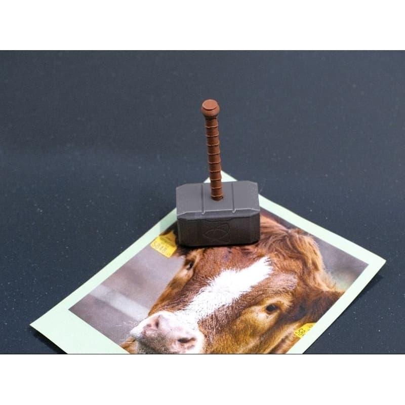 Imã decorativo mjolnir martelo do Thor
