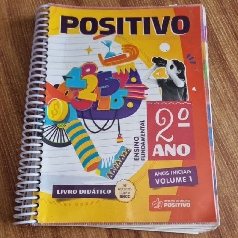 livro positivo para pesquisa recorte e colagem