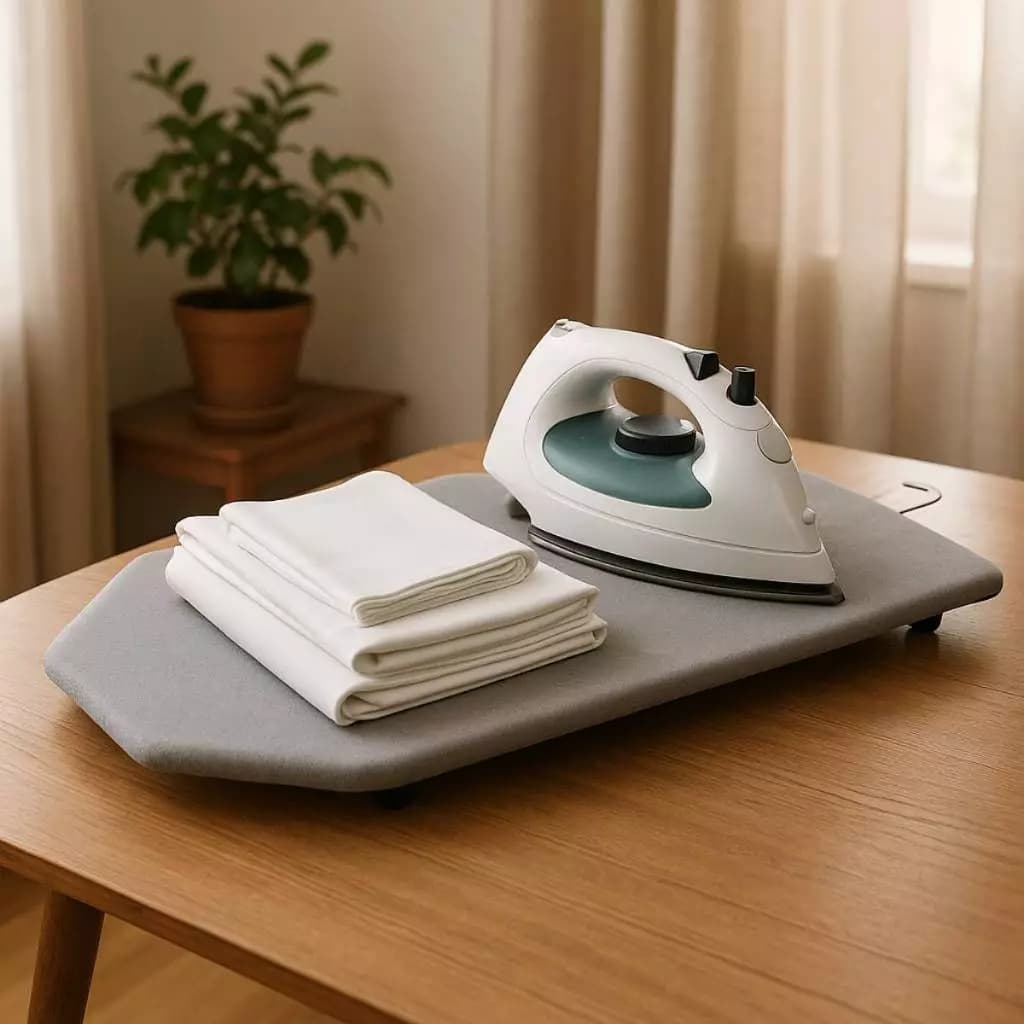 Mini Tábua de Passar Roupa  Leve, Resistente e Funcional e Fácil Uso Simples De Guardar