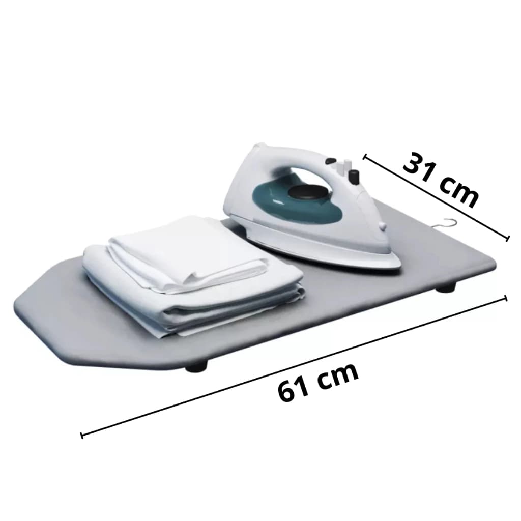 Mini Tábua Térmica Portátil para Passar Roupas – Compacta, Leve e Prática