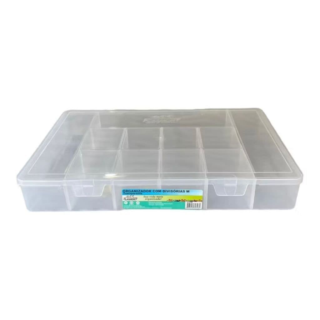 Kit 3 Caixa Organizadora com 11 Divisorias
