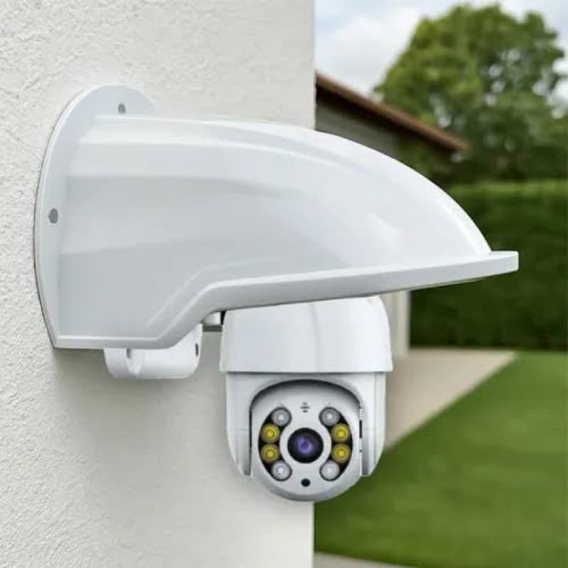 Protetor Para Câmera De Segurança Wi-fi Ptz E Outras Branco Contra chuva, Sol
