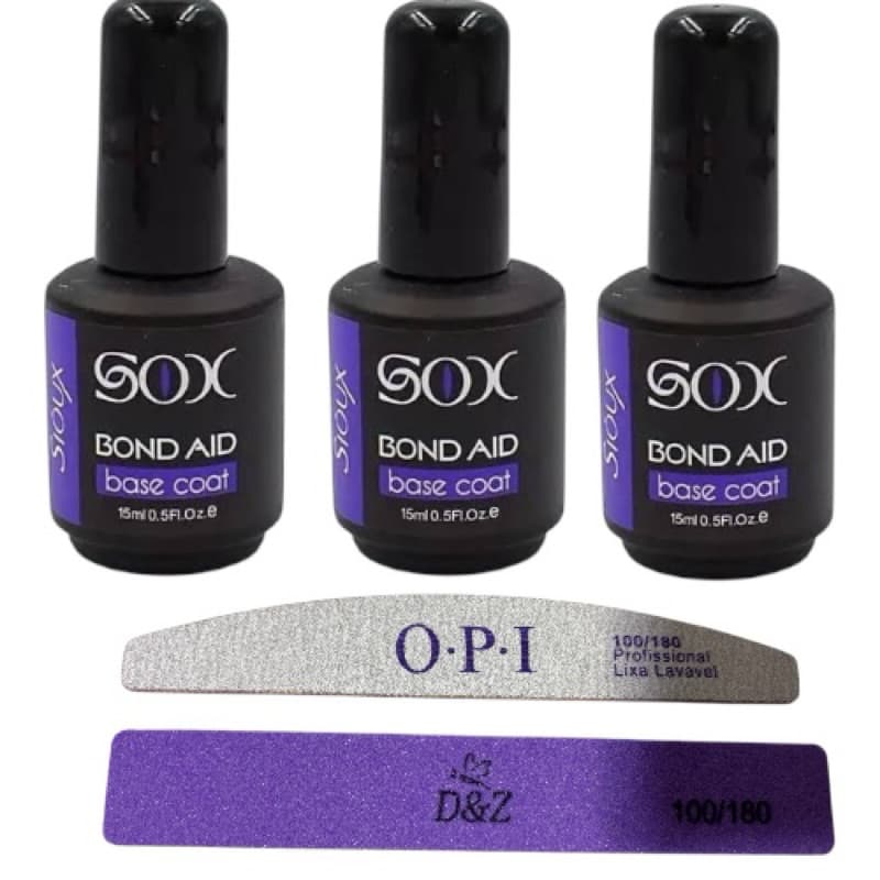 Bond Aid Sioux Base em gel Coat 15 Ml Desidratador D&z