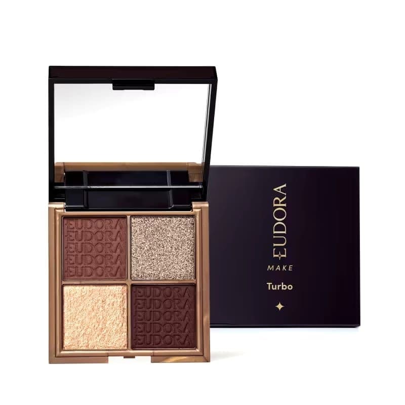 Paleta de Sombras Quarteto Turbo Eudora Make 8g