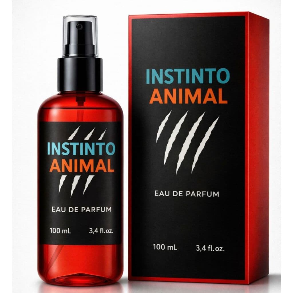 Perfume Masculino Instinto Animal Eau de Parfum 100ml – Fragrância Intensa e Marcante