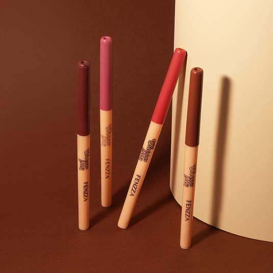 Lápis Labial RETRÁTIL Chocofun Fenzza - escolha sua cor