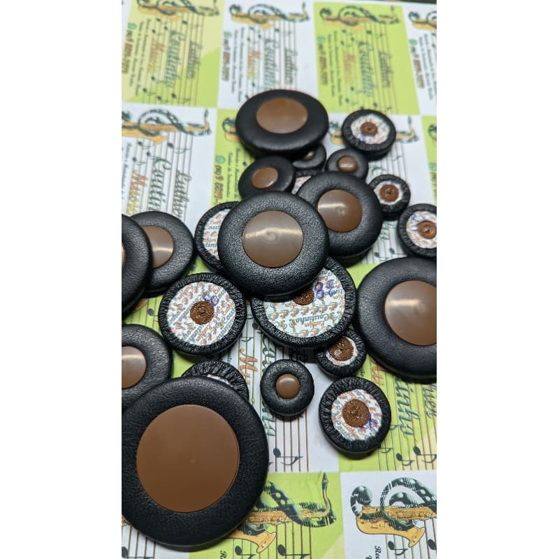 Jogo Sapatilhas Sax Alto Buscher Aristocrata. Sem Ressonador