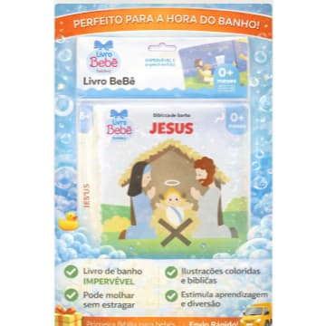 Livro de Banho – Jesus | Livro Bebê Todolivro | 0+ Meses