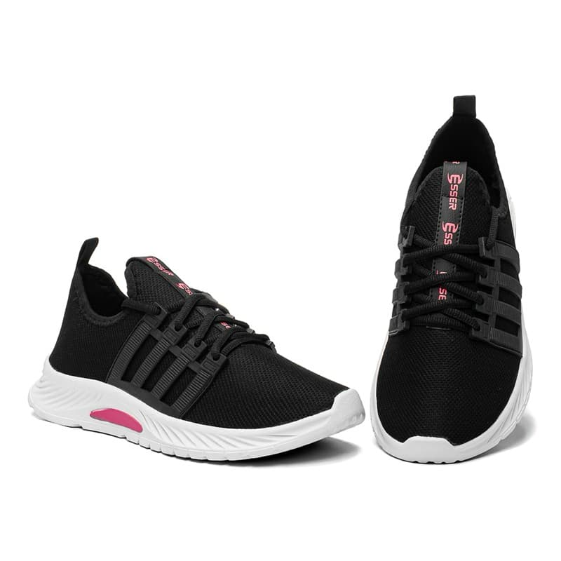 Tênis Feminino Casual Confortável Leve Macio Para Caminhada Academia Corrida Dia a Dia Antiderrapante
