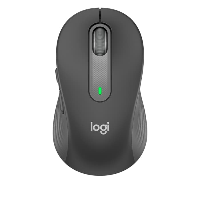 MOUSE LOGITECH M650 SEM FIO CONEXÃO USB E BLUETOOTH CLIQUE SILENCIOSO GRAFITE