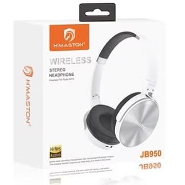 Fone De Ouvido H'maston  Sem Fio JB950 Bluetooth 5.3  Gamer Music e Fitness - Excelente Qualidade de Som