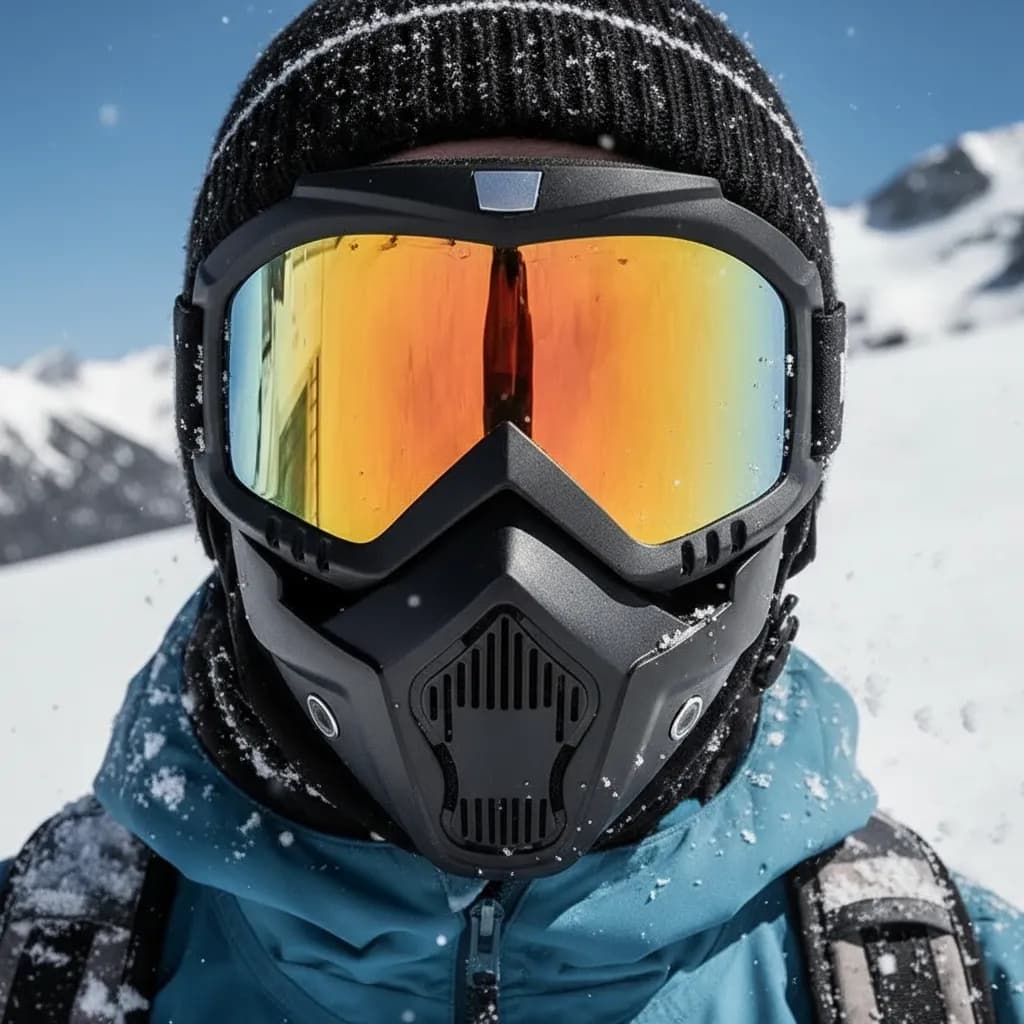 Óculos Mascara De Neve Ski Snowboard