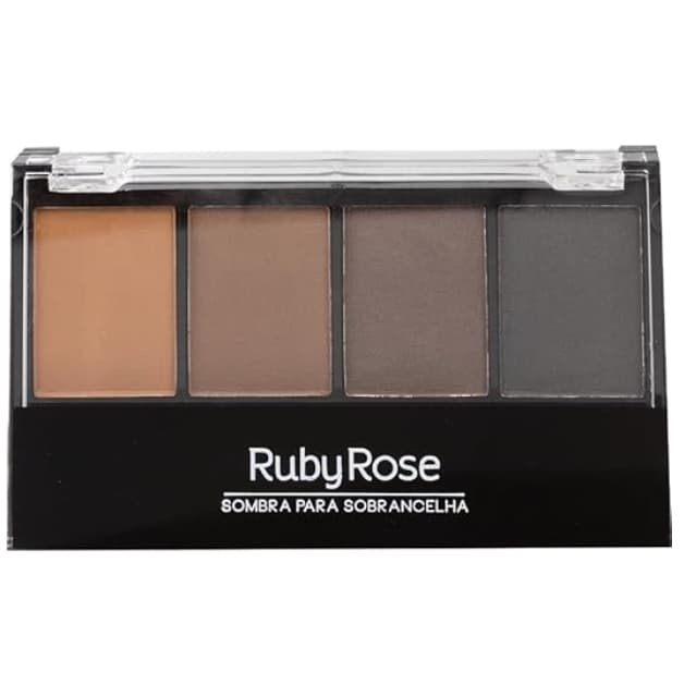 Paleta de Sombra para Sobrancelhas Ruby Rose - Definição Natural e Fácil Aplicação Original