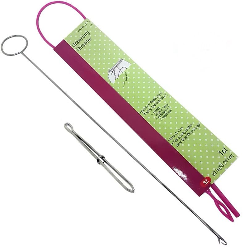 Puxar Passador Garra Flexivel Cordao Elastico + Virador de Rolete