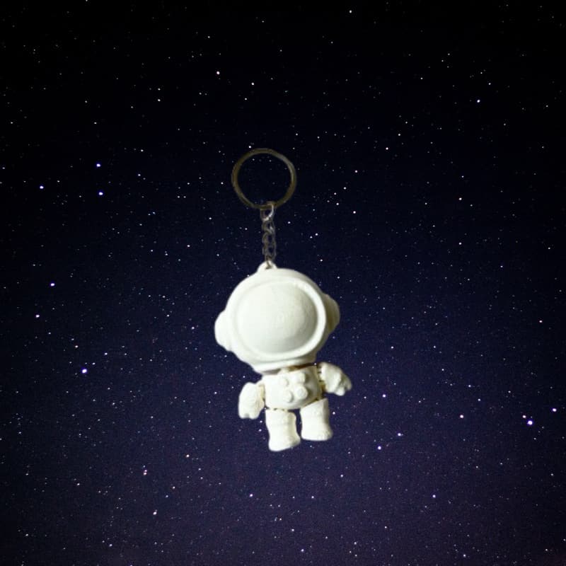 Chaveiro Astronauta 3D em PLA | Lembrancinha Criativa | Presente Geek | Acessório para Chaves e Mochilas