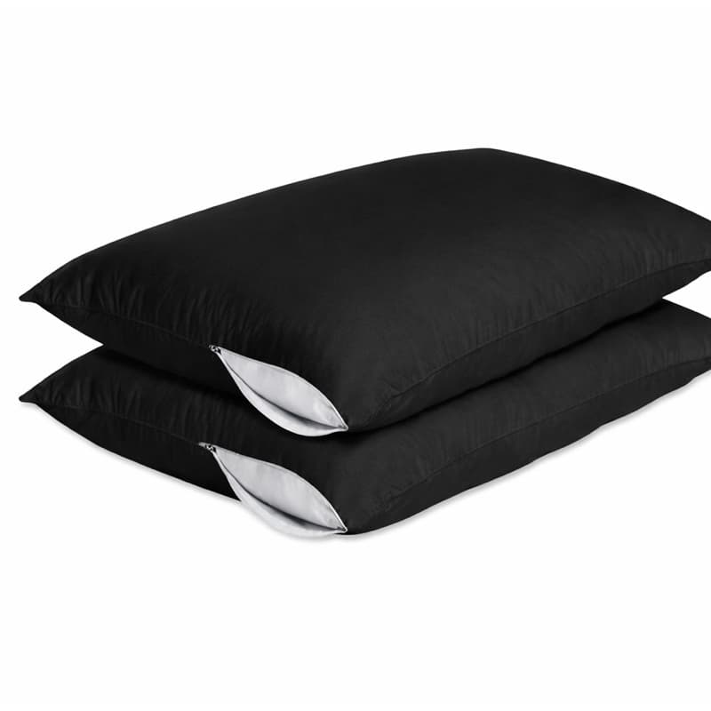 kit 2 Capas Protetora Fronha Travesseiro com Ziper Anti Ácaro Proteção Completa Várias Cores