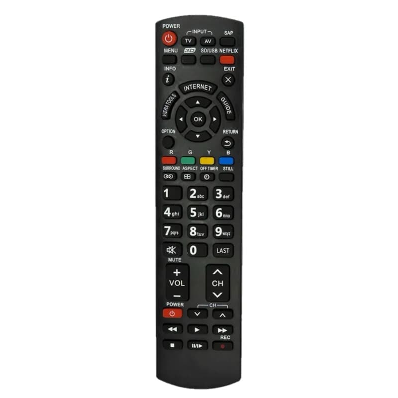 Controle Remoto Panasonic Smart TV | TNQ2B4905 USB 3D | Modelos 8093 / 7922