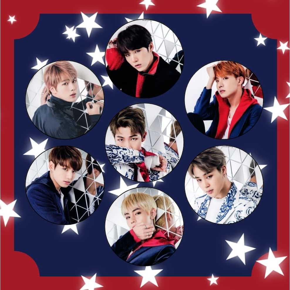 kit de broches bts, kit de bottons bts