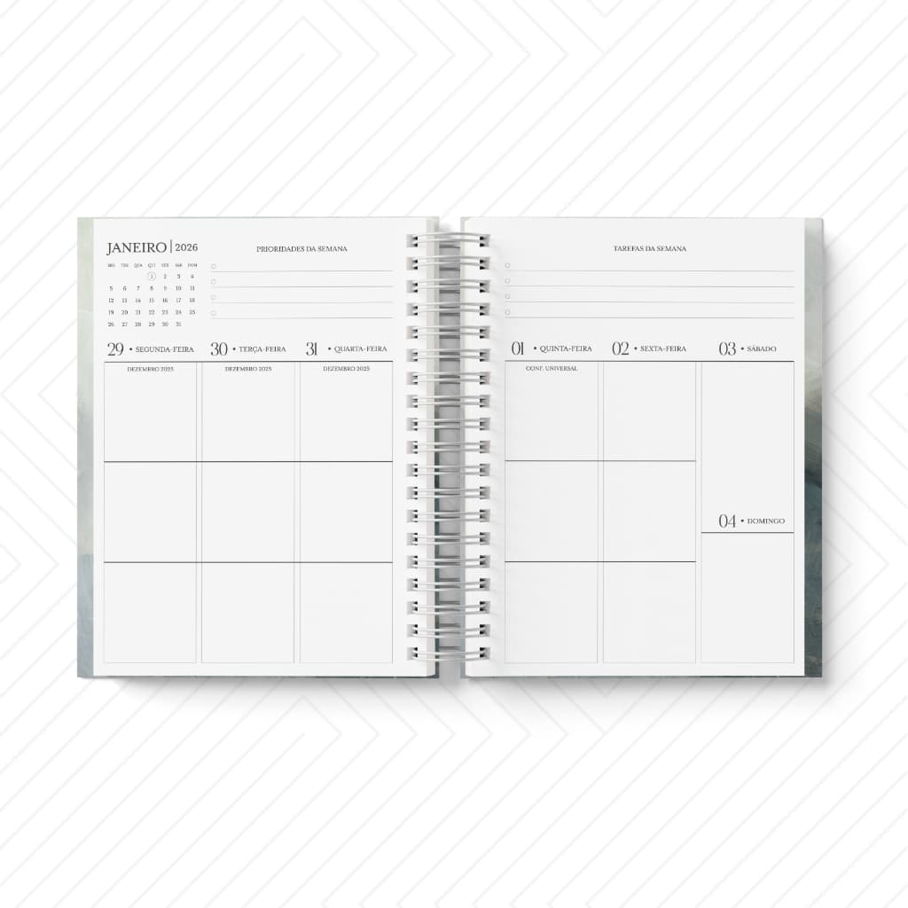 Refil para Planner - Modelo Box