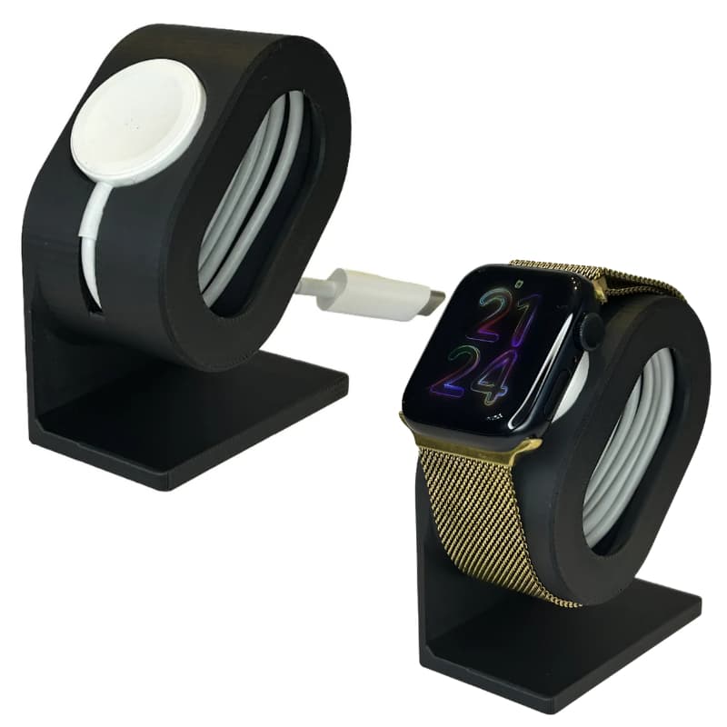 Suporte Para Carregador Apple Watch - Base De Carregamento 3D