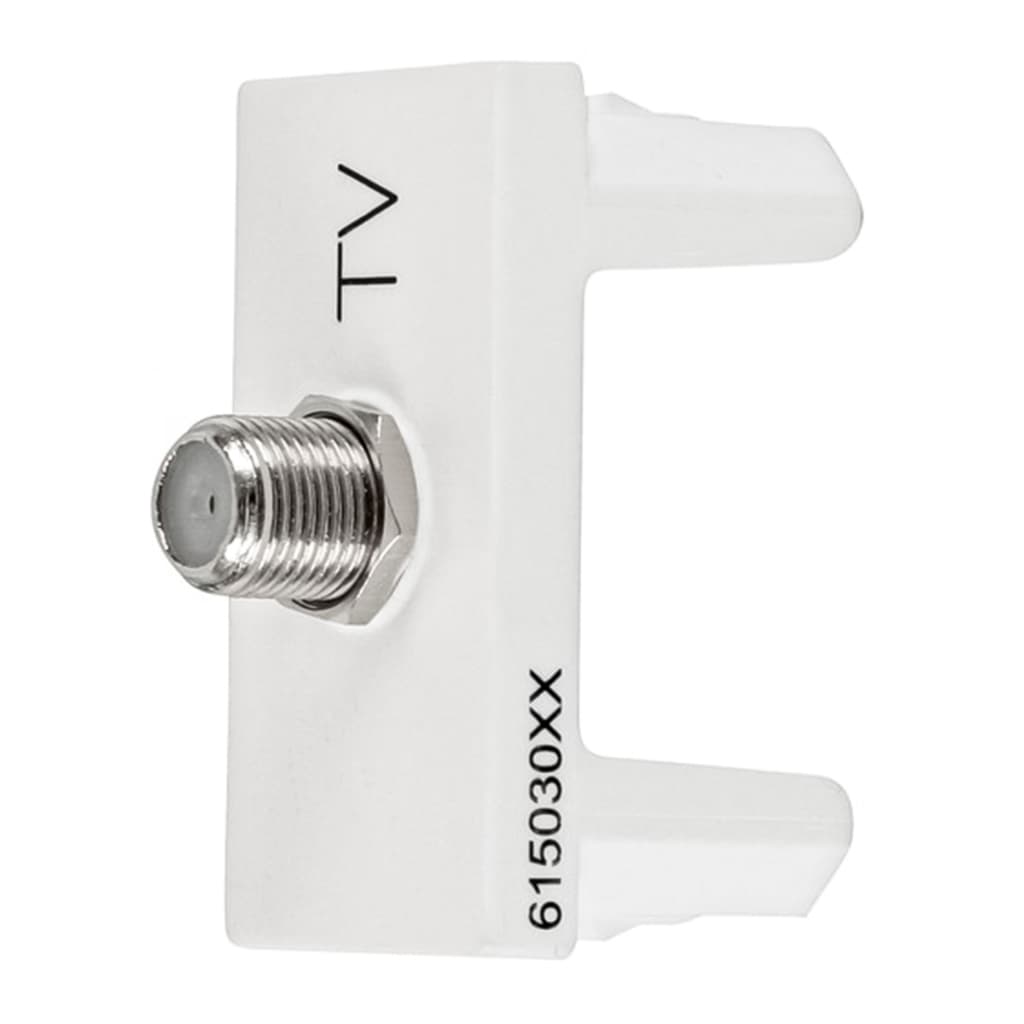 Tomada Antena Tipo F Legrand Pial Plus 1 Módulo Branco, 615030BC