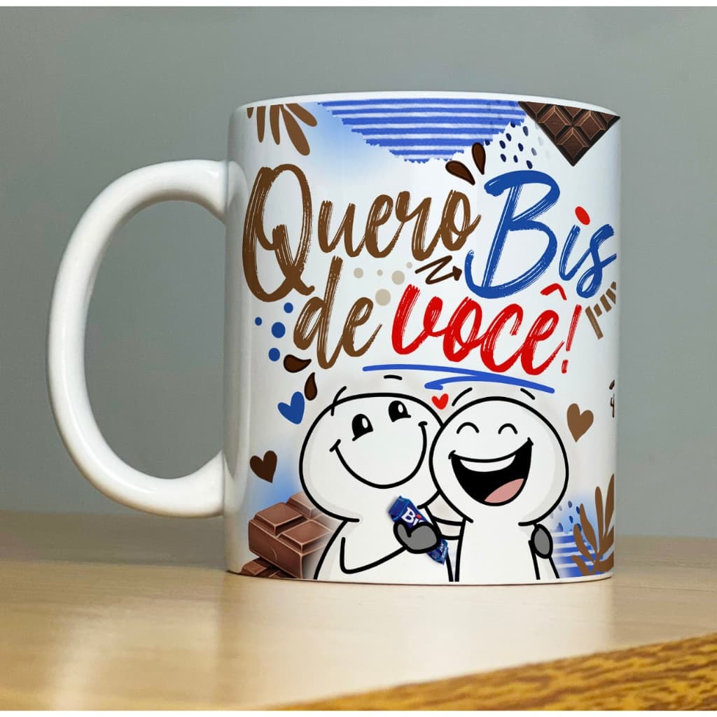 Canecas personalizada Páscoa - Engraçadas - Chocolate - Amor