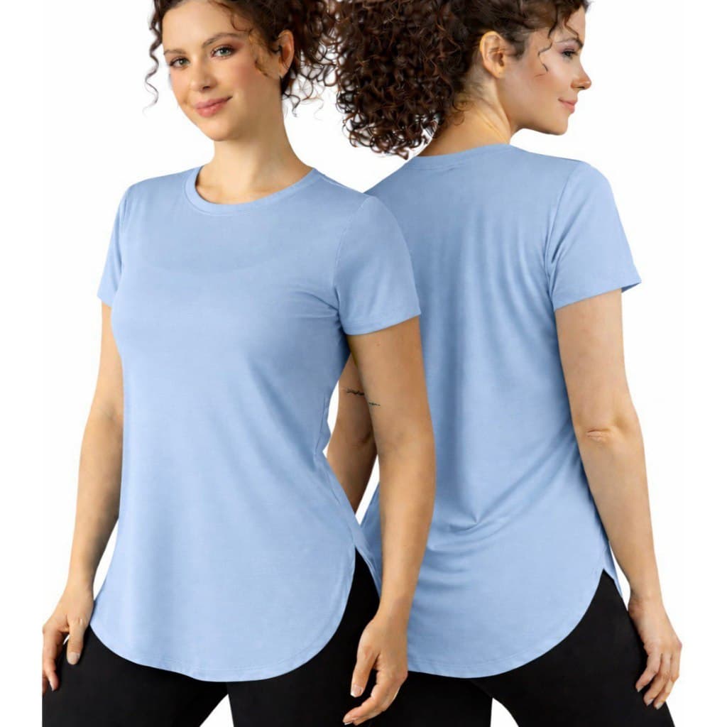 Blusa Tapa Bumbum Dry Fit Feminina – Camiseta Fitness Leve, Respirável para Academia