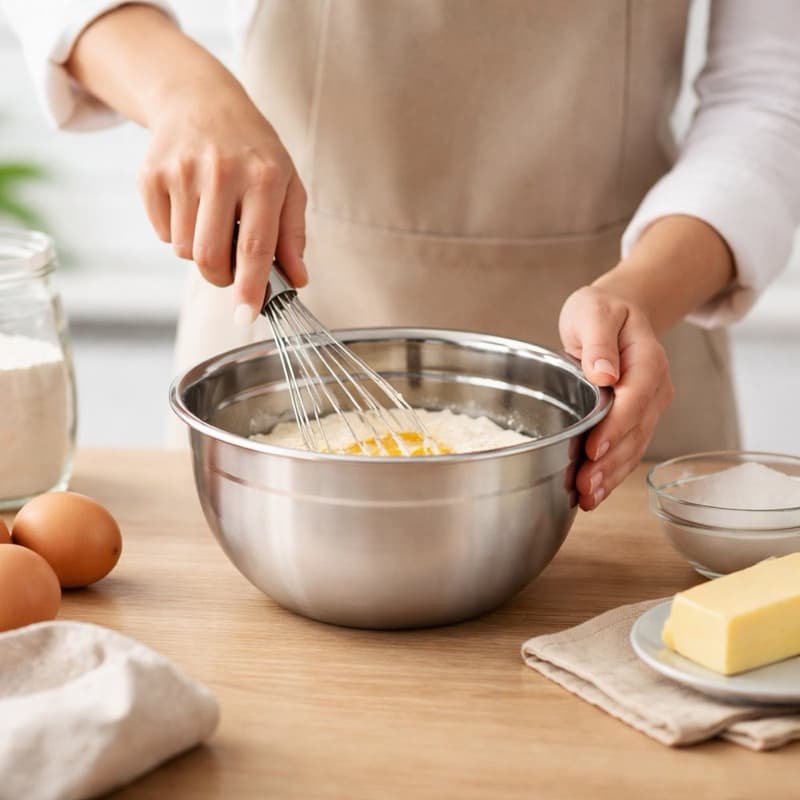 Tigela Inox Versatil Profissional Resistente Multiuso Cozinha