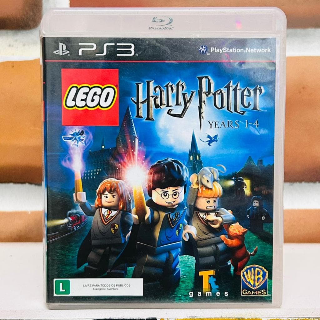 Lego Harry Potter Years 1-4 Mídia Física Seminovo PS3