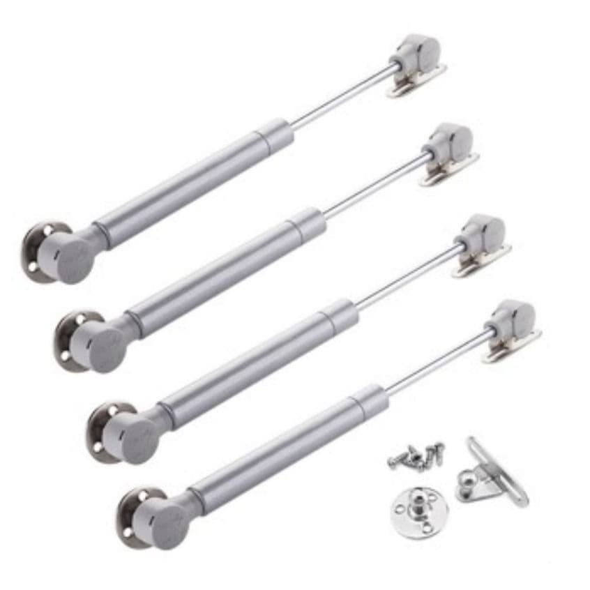 Kit com 6 UND Pistão a Gás Comum para Armário com Amortecedor