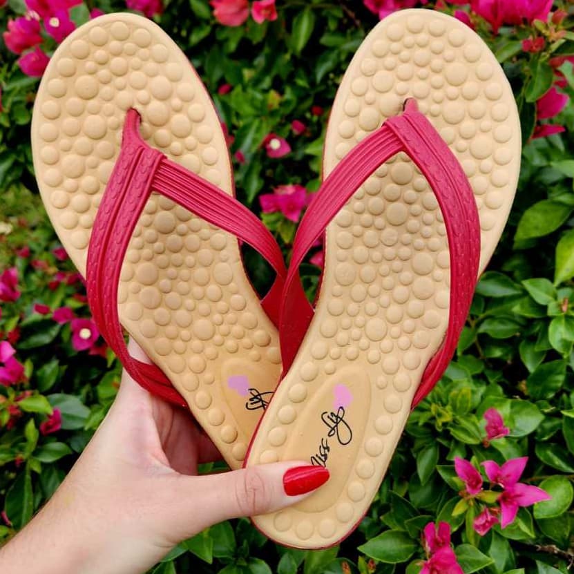 Chinelo Ortopedico Feminino Sandalia Palmilha Confort Promoção