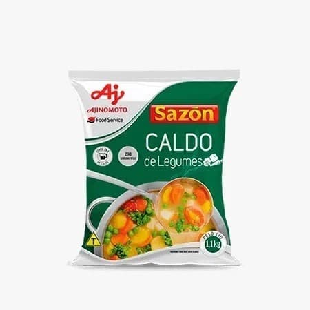 Caldo de legumes Prof. Sazon - Ajinomoto 1.010kg