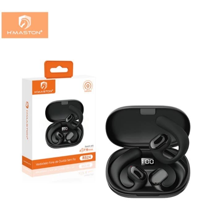 H'Maston RS24 Fone de Ouvido Sem Fio TWS Bluetooth 5.3