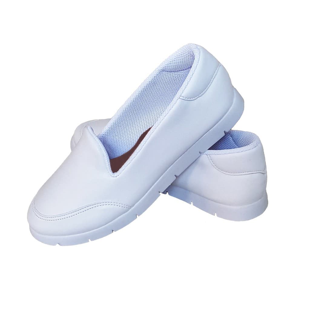 Tênis Feminino Slip On Branco Enfermagem Podologia Esteticista Odontologia conforto JaquesCoutoshoes
