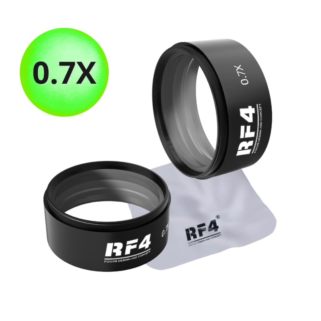 Lente Auxiliar 0.7x Objetiva Para Microscópio Binocular E Trinocular WD120