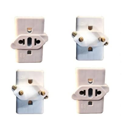 Kit Com 100 Benjamin 3 Saídas Reforçado Com Parafuso 10a Tê 127/220v