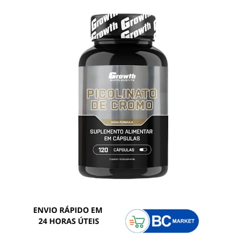 PICOLINATO DE CROMO ULTRA 120COMP Growth Supplemets