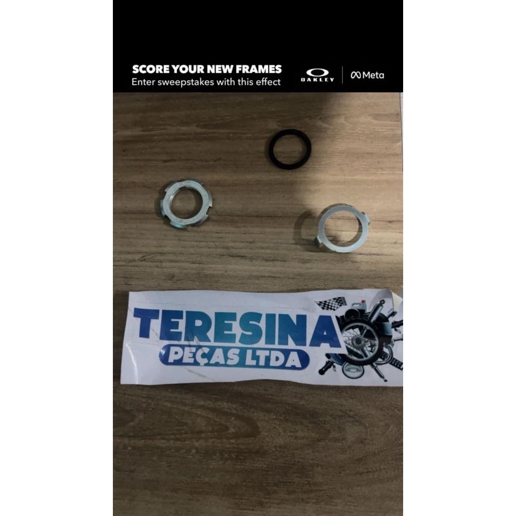 arruela trava caixa direção porca Yamaha xtz115 xtz150 crosser ybr XJ6 fazer factor Ténéré 250 xt660