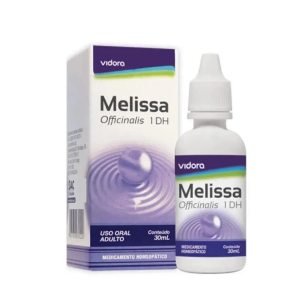 Água de Melissa 30ml vidora