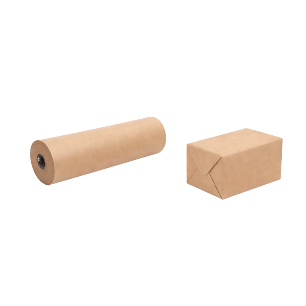 Papel Kraft Bobina 70g 60cm x 50m Embalagem Proteção Produtos Envio Ecommerce