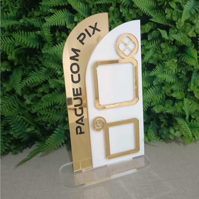 Placa de Acrilico modelo premium