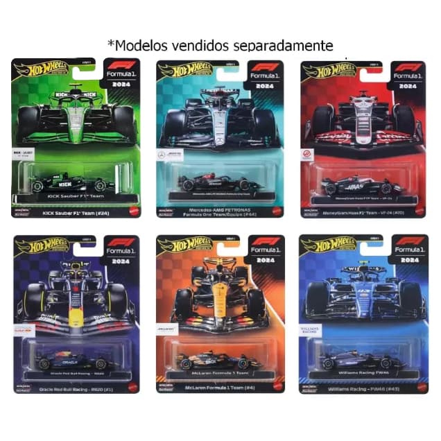 Hot Wheels Premium Fórmula 1 F1 vários modelos