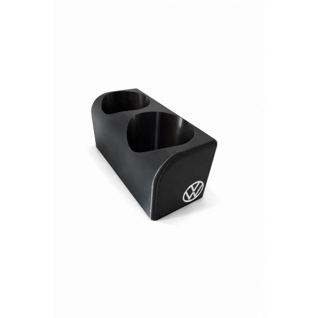 Porta Copos Duplo de Porta VW Golf MK3 em ABS – Para Latas 269ml e 350ml