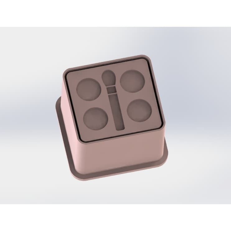 Ejetor Modelador Docinhos Doces Paleta Sombras Maquiagem Make Maquiadora Salão Beleza